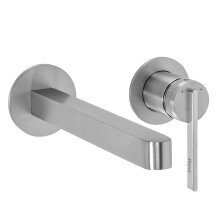 Wall Mounted Faucet Rea Grace Brush Nickel