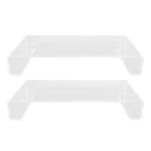 Acryl Ablagefach 2er Pack für Bad und Küche