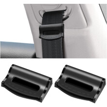 2 Pcs Car Seat Belt Adjusters, Universal Seat Belt Clips for Adults/Children, Comfortable Car Shoulder Protector Strap Positioner Seat Belt Positioner