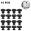 16 Pcs Drawer Knobs Handles Vintage Knob for Cabinet 1
