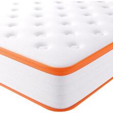 TeQsli 3ft Single Mattress 18cm mattresses Medium Firm 90x190x18 cm