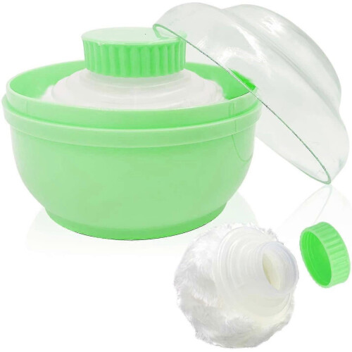 Storage Body Powder Container-green