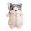 (Grey) Plush Corgi Pencil Case – Large Capacity – for Kids Stationery 1