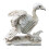 Halloween Vulture Skeleton Statue – Realistic Bone – for Living Room Tabletop 1