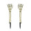 (3) Plastic Skeleton Hand Yard Stake – Realistic Bone Prop – for Haunted House Garden 1