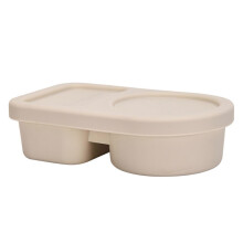 (B, Beige) Food Grade Silicone Seasoning Box – Leak Proof – for Sauce Storage