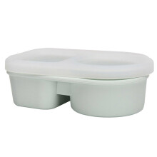 (A, Mint Green) Food Grade Silicone Seasoning Box – Leak Proof – for Sauce Storage