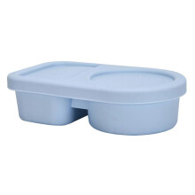 (B, Light Blue) Food Grade Silicone Seasoning Box – Leak Proof – for Sauce Storage