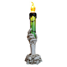 (Green) Halloween LED Ghost Candle Light – Ghost Hand – for Party & Haunted House
