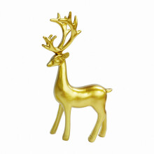 Pcs Red Standing Reindeer Decorations Compatible Tabletop_Birthday Gift