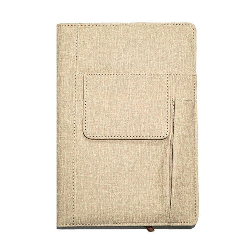 (Khaki) A5 Lined Journal Notebook – 200 Pages – for Work Note Taking