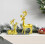 Pcs Red Standing Reindeer Decorations Compatible Tabletop_Birthday Gift 6