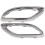 Rear Exhaust Pipe Trim Bezel for Mercedes A-Class E-Class C-Class W177 W238 W205 1