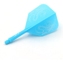 CUESOUL 3 Sets Integrated Dart Shaft and Flights,Dart Shaft Length 21mm/28mm/33mm