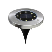 (warm light) 6 Pack Mini Solar Powered Ground Lights, Garden Lawn Waterproof Outdoor Decorative Landscape Pathway Lights