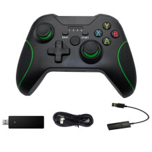 Wireless Gamepad for One 2.4G Game Controller for PS3/PC/XSXc with Dual Vibration Ergonomi Game Controller