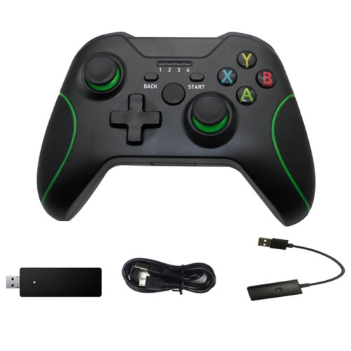 Wireless Gamepad for  One 2.4G Game Controller for PS3/PC/XSXc with Dual Vibration Ergonomi Game Controller