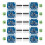 10pcs INA219 I2C Bi-Directional  Current Power Supply Sensor Breakout Module for  Raspberry Pi 1