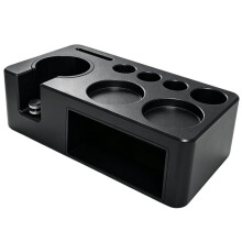 Espresso Tamping Station,Multifunctional Espresso Tamper Station,Adjustable Height Portafilter Holder