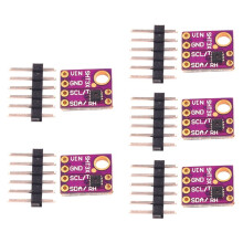 5 Unidades de Módulo Sensor Digital de Temperatura y Humedad GY-SHT31-D para Monitoreo Climático para