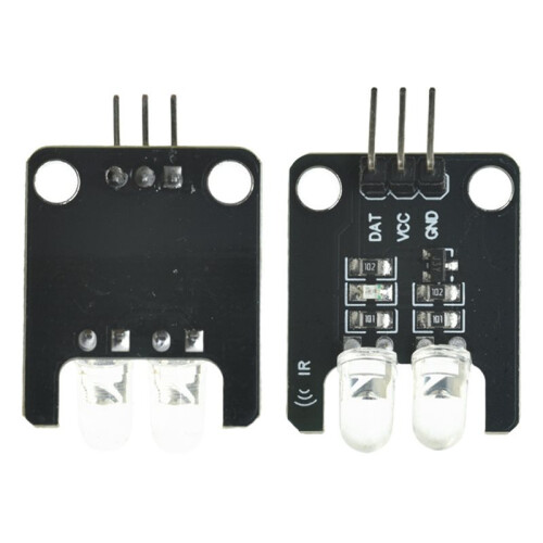 5Pcs 2 Channel Two Way Infrared Signal Transmitter PCB0100 Electronic Building Blocks for  Board 2