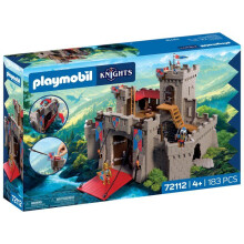 PLAYMOBIL 72112 Knights of the Lion Castle, Adventure Knights, 183 pieces, from 4 years old