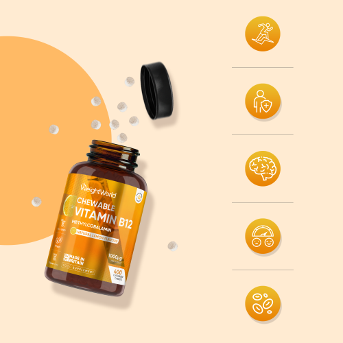 Vitamin B12 Tablets 1000mcg- 400 Chewable Tablets 2