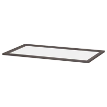 IKEA KOMPLEMENT Glass Shelf 100x58 cm