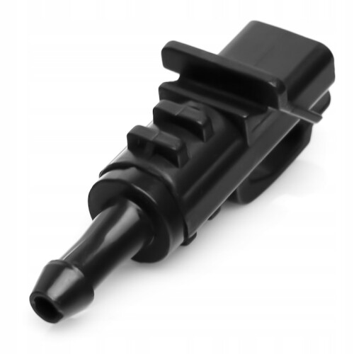 Windshield Washer Nozzle, Compatible With Hyundai I30, Plastic, Black 1