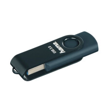 Unidade flash USB "Girar", USB 3.0, 256 GB, 90 MB/s, azul petróleo, embalagem fina