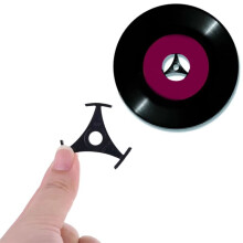 7-Inch Vinyl Record Adapter for 45RPM Turntable Phonograph, Converter Accessories