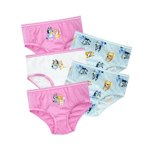Bluey Girls Underwear 5 Pack Multicoloured 18-24 Months