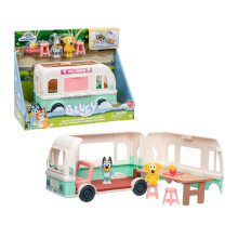 Bluey - Ice Cream Truck, Ice Cream Truck, Includes Friend Figurine, Playset with Stickers and Accessories, What Ice Cream Flavor Do You Wish?, Famous