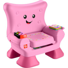 Fisher-Price Peuter Leer Speelstoel Laugh & Learn Slimme Fasen, Roze met Muziek en Activiteiten