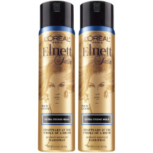L'Oréal Paris Elnett Extra Strong Hold Reisformaat Haarspray, Langdurig en Vochtbestendig, 2,2 oz (2 Stuks)