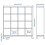 ikea 16-Cube Unit With Underframe- 147x164 cm 2