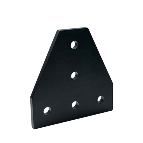 T Shape Corner Angle Bracket for 2020 Aluminum Profile 5 Hole Joining Board Plate, Ideal for 3D Printer