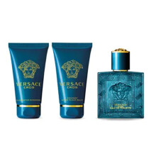 Eros Eau de Toilette 50ml + Shower Gel 50ml + After Shave Balsam 50ml