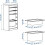 IKEA TROFAST Storage Unit with 4 Boxes 46x30x94cm 3