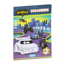 (1 Book) Batwheels Copy Colour Colouring Book 2 for Kids