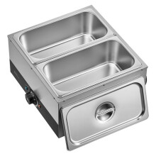Chocoladefondue met Bain Marie-Duoku-2 Vaten, 1200 W, Capaciteit 8,2 kg, voor Boter, Kaas, Melk, Sauzen en Chocolade