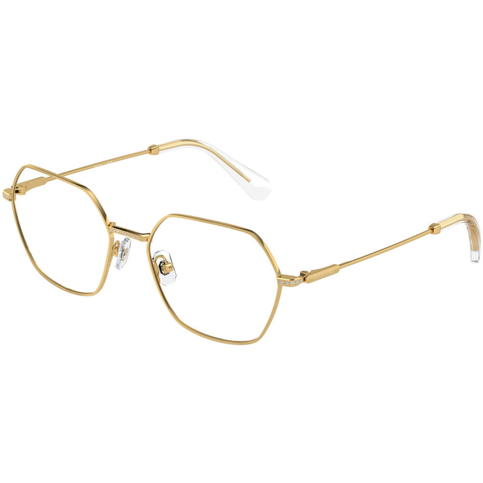 Swarovski Women's Gold Sk1011 4004 Woman Optical Frames Metal Geometric Normal - Image 2