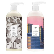 R+Co Dallas Biotin Volumen Shampoo & Conditioner Set | Stärkt & Verdichtet | Sulfatfrei, Vegan + Tierversuchsfrei | 33,8oz (2er-Pack)