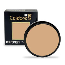 Mehron Makeup Celebre Pro-HD Crème Gezichts- & Lichaamsmake-up (.9 oz) (MEDIUM DONKER 0)