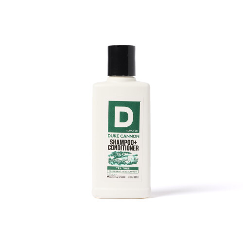 Duke Cannon 2-in-1 Shampoo und Conditioner für Männer, Teebaum, 3 oz