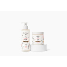 Cristina's Curls Kids Shampoo En Diepe Conditioner Set - Zachte Reiniging En Ontklit Slip