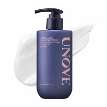 UNOVE Balsamo Antifrizz Ristrutturante, Conditioner Idratante per Capelli Crespi, Blush Musk