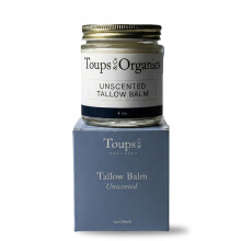 Toups & Co Tallow Balm - Oparfymerad | Gräsfodrad Tallow Balm för Ansikte & Kropp | Daglig Fuktighetskräm