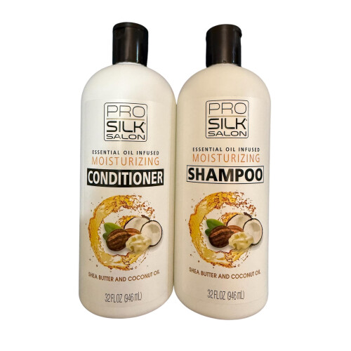 Pro Silk Salon - Duo Shampoo & Conditioner - Sheabutter und Kokosöl