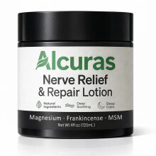 zdiwond Alcuras Nerve Cream, Neuropati Lotion med Arnica & Magnesium för Knä, Fuktgivande Kroppskräm